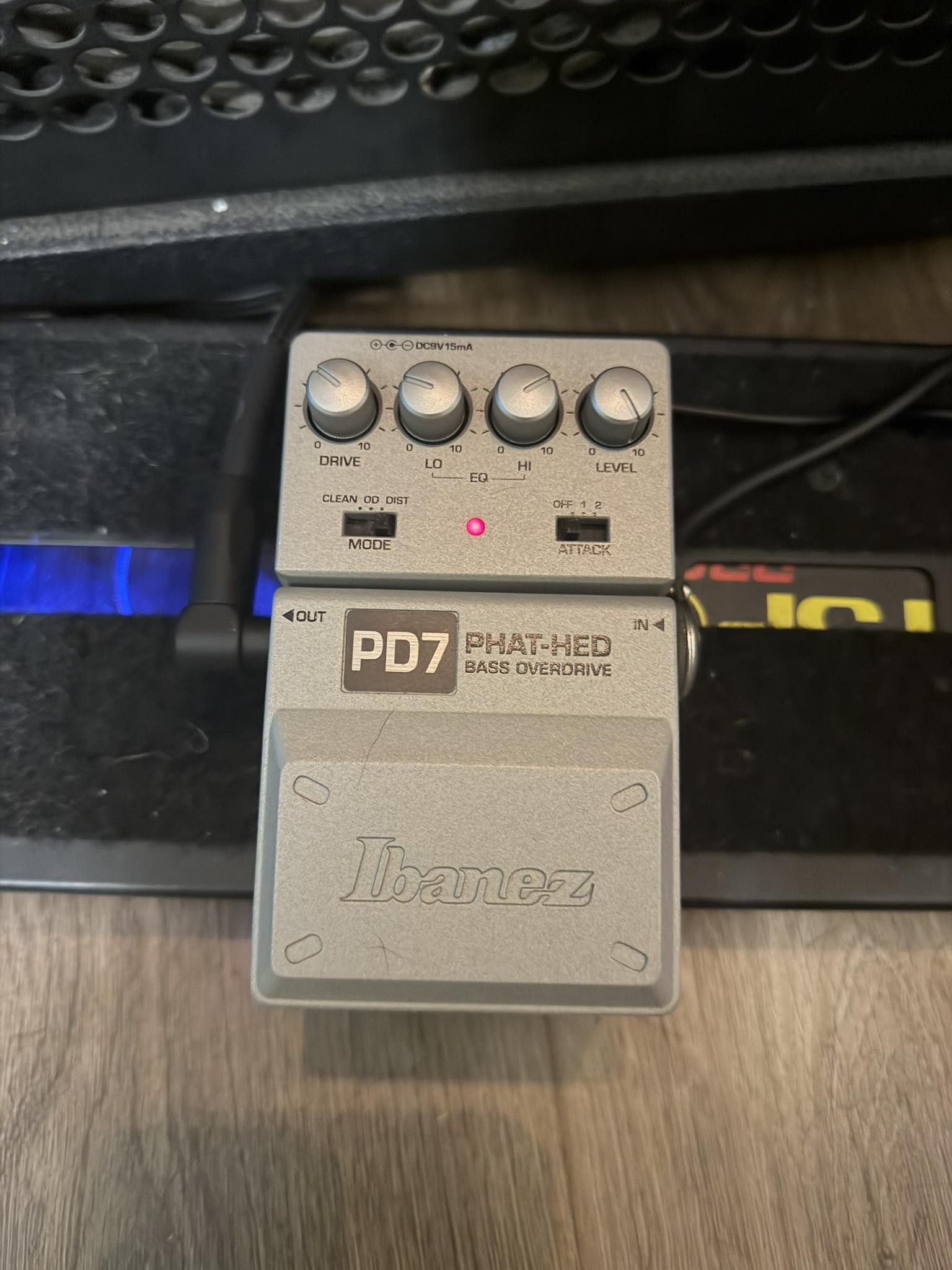 Ibanez PD7 Phat-Hed overdrive pedal sounds great