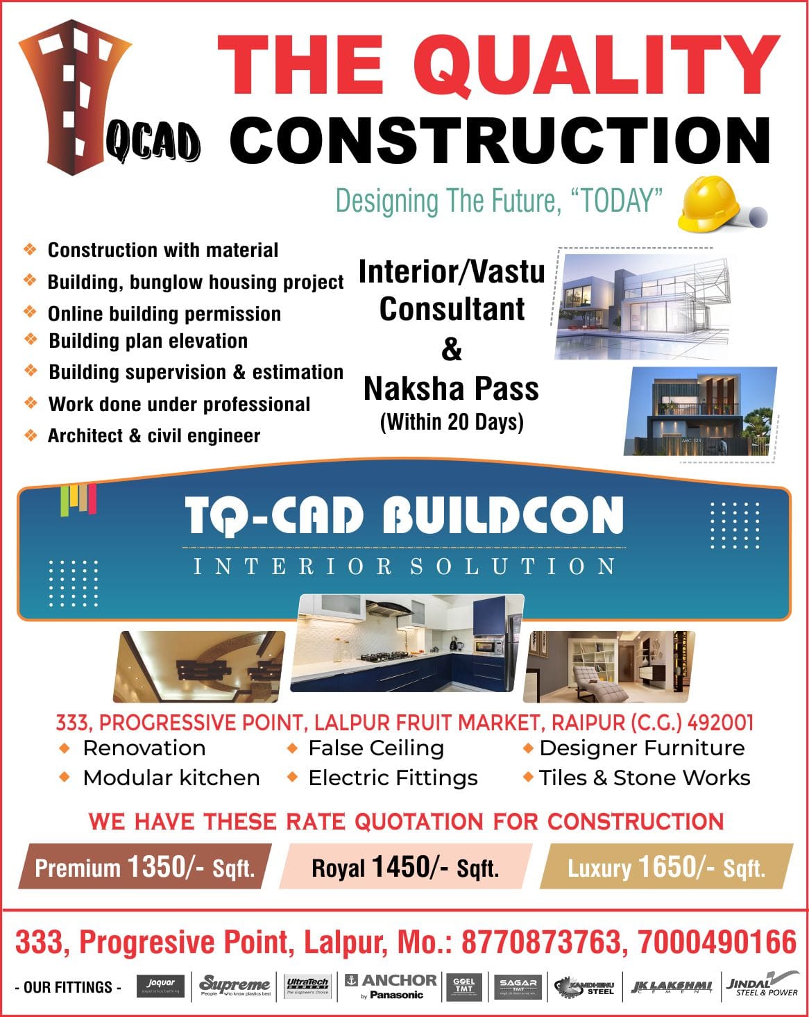 #TQCAD #BUILDCON... - The Quality Construction and Developer | Facebook