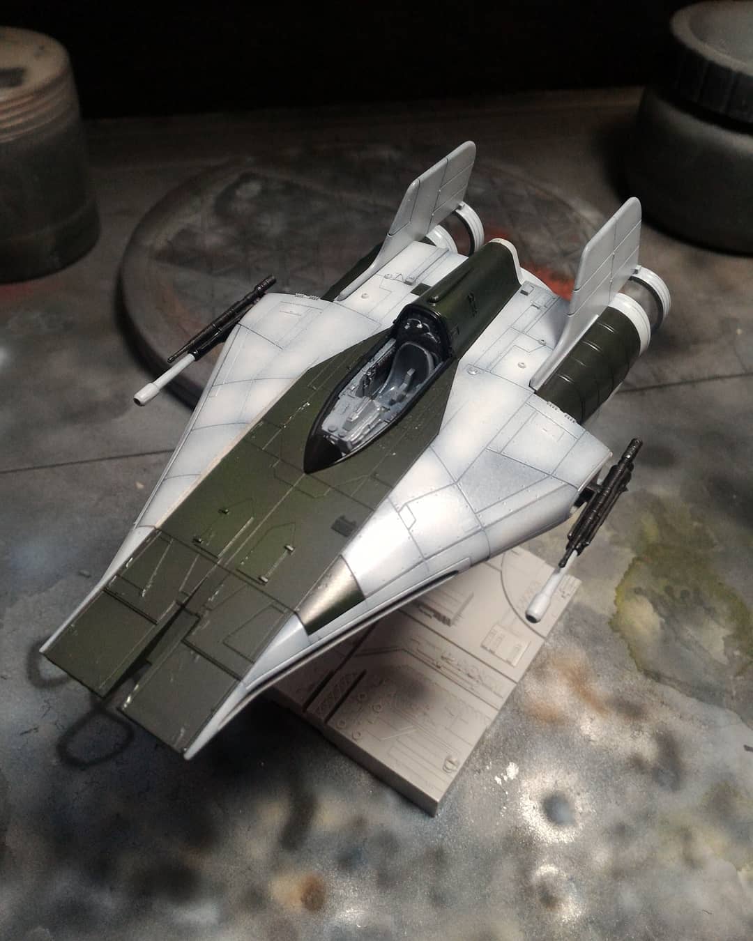 Star Wars Scale Models - Commission 1 out of 9 WIP. Custom 1/72 Bandai ...