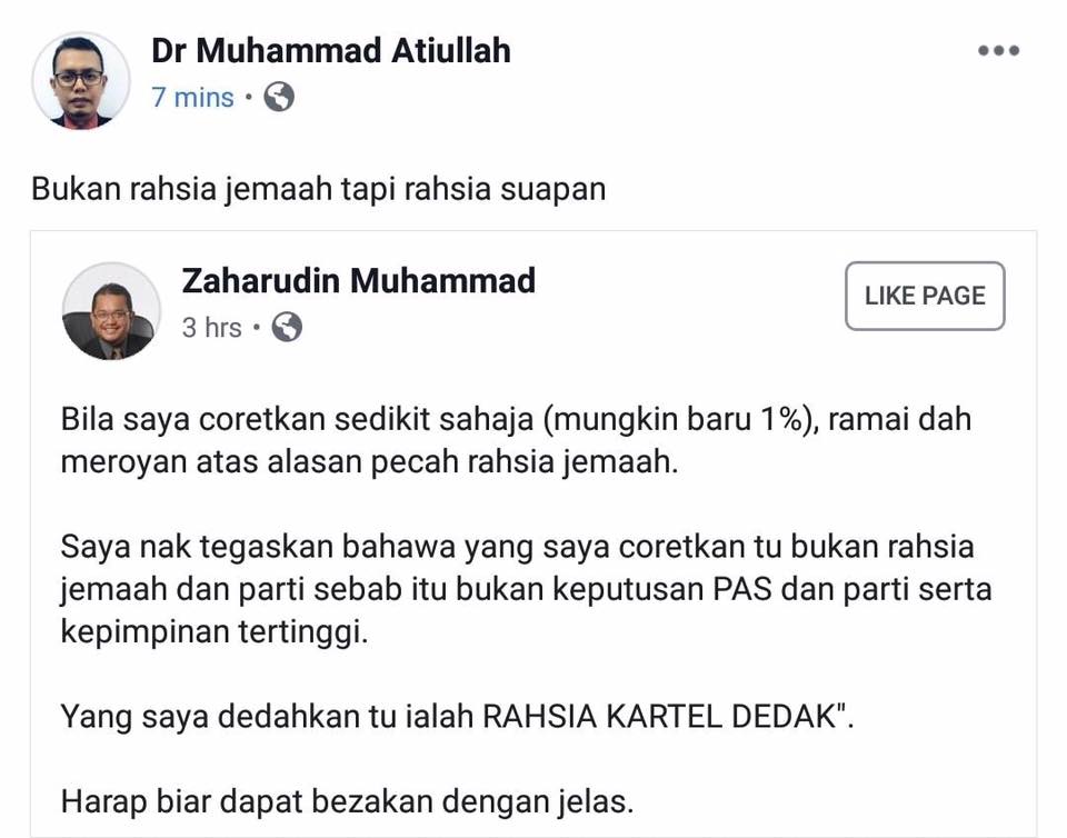 Ana Tahu Sebab Tu Dulu Ana Dedah Awal Awal Berapa Juta Facebook