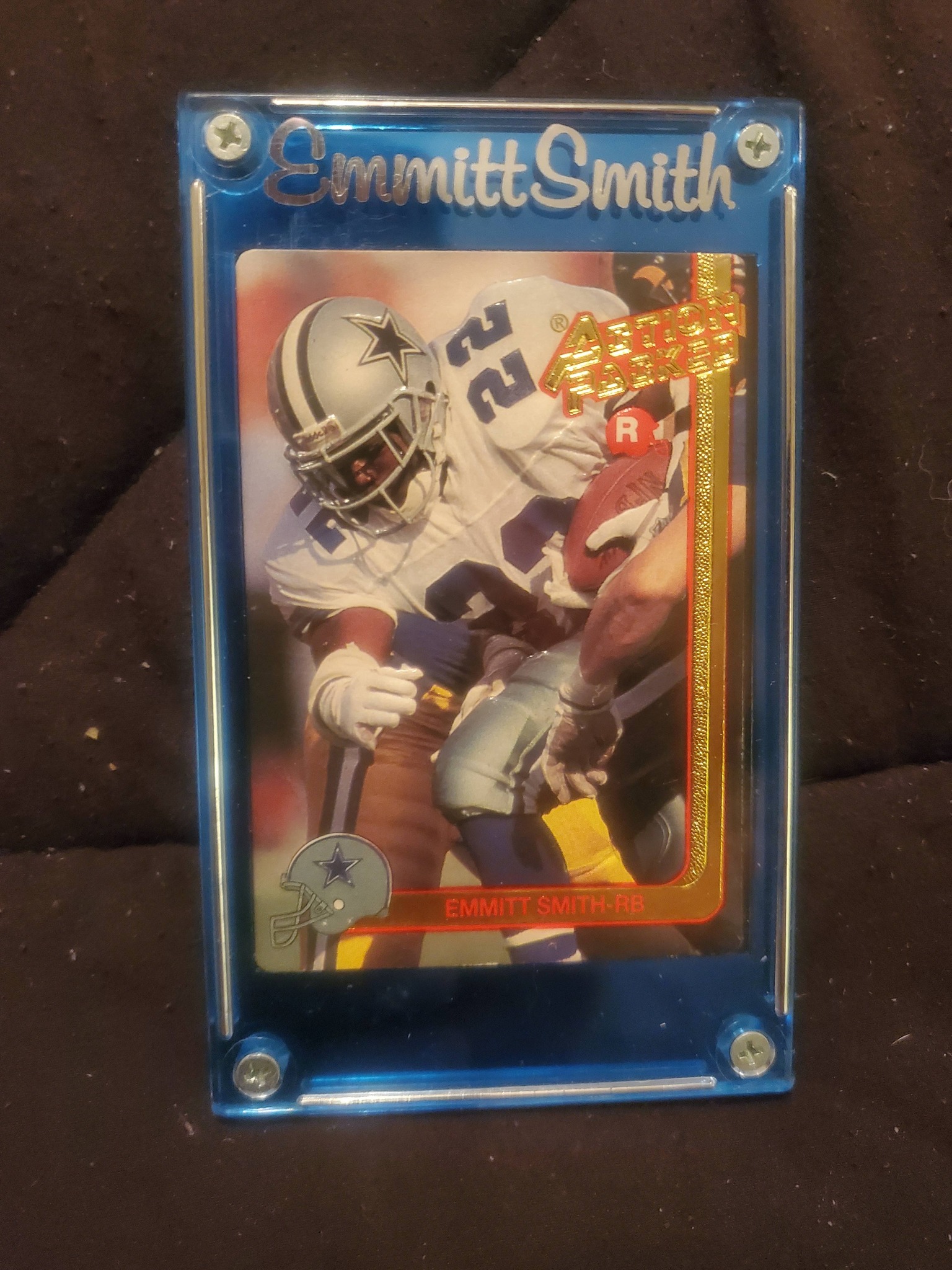 rare emmitt smith football cards 1990 Topps Traded RC #27T PSA 9 MINT (Cert #25571496) | Authenticated Rookie Card | Graded by PSA What is this 1989 Emmitt