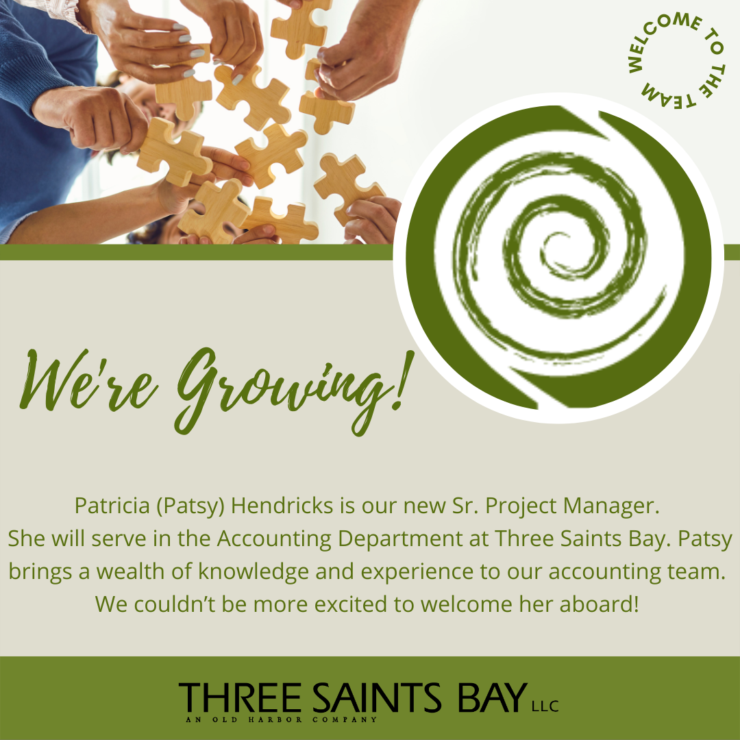 🎉 Our team is growing! 🎉 We are... - Three Saints Bay, LLC | Facebook