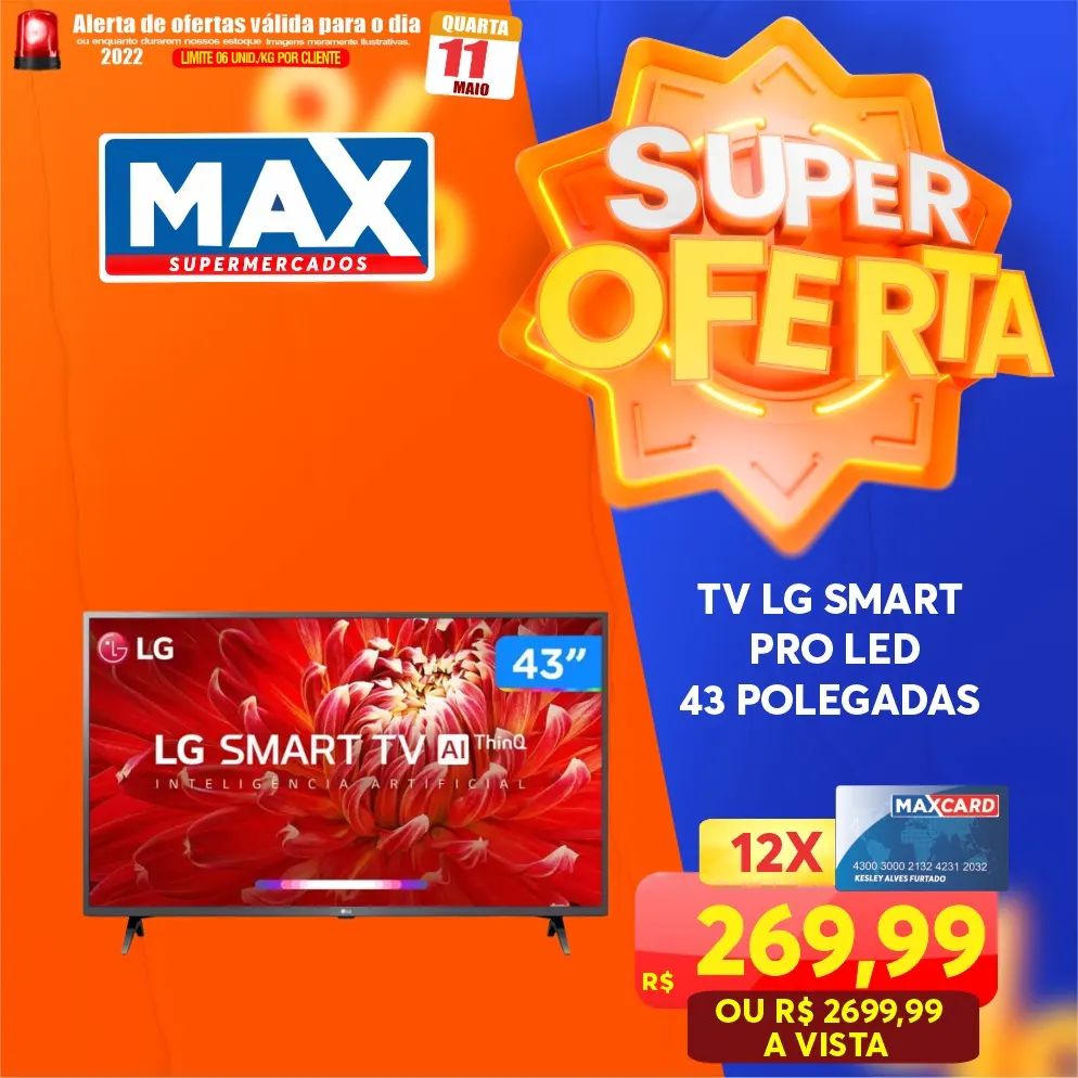 💳Solicite já o seu MaxCard💳... - Super Max Supermercados