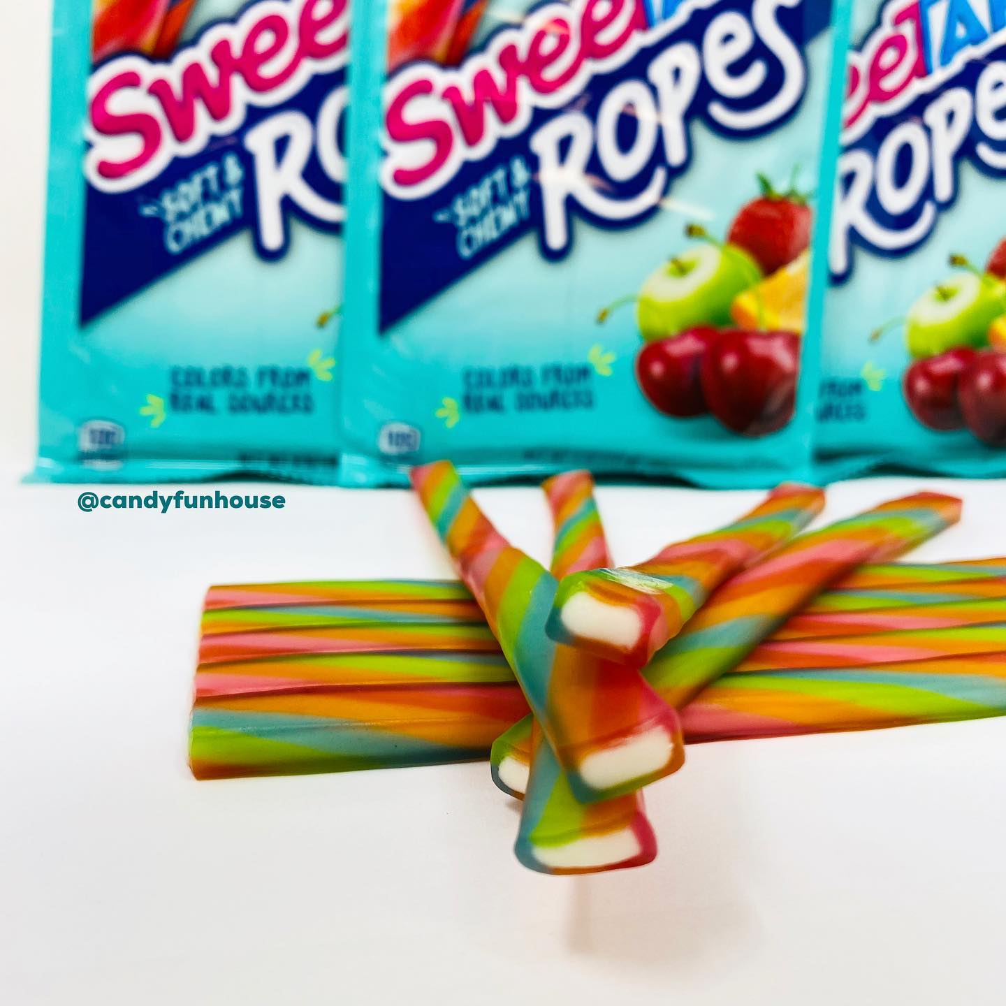 Candy Funhouse - 🌈 Twisted Rainbow Soft and Chewy Ropes®...
