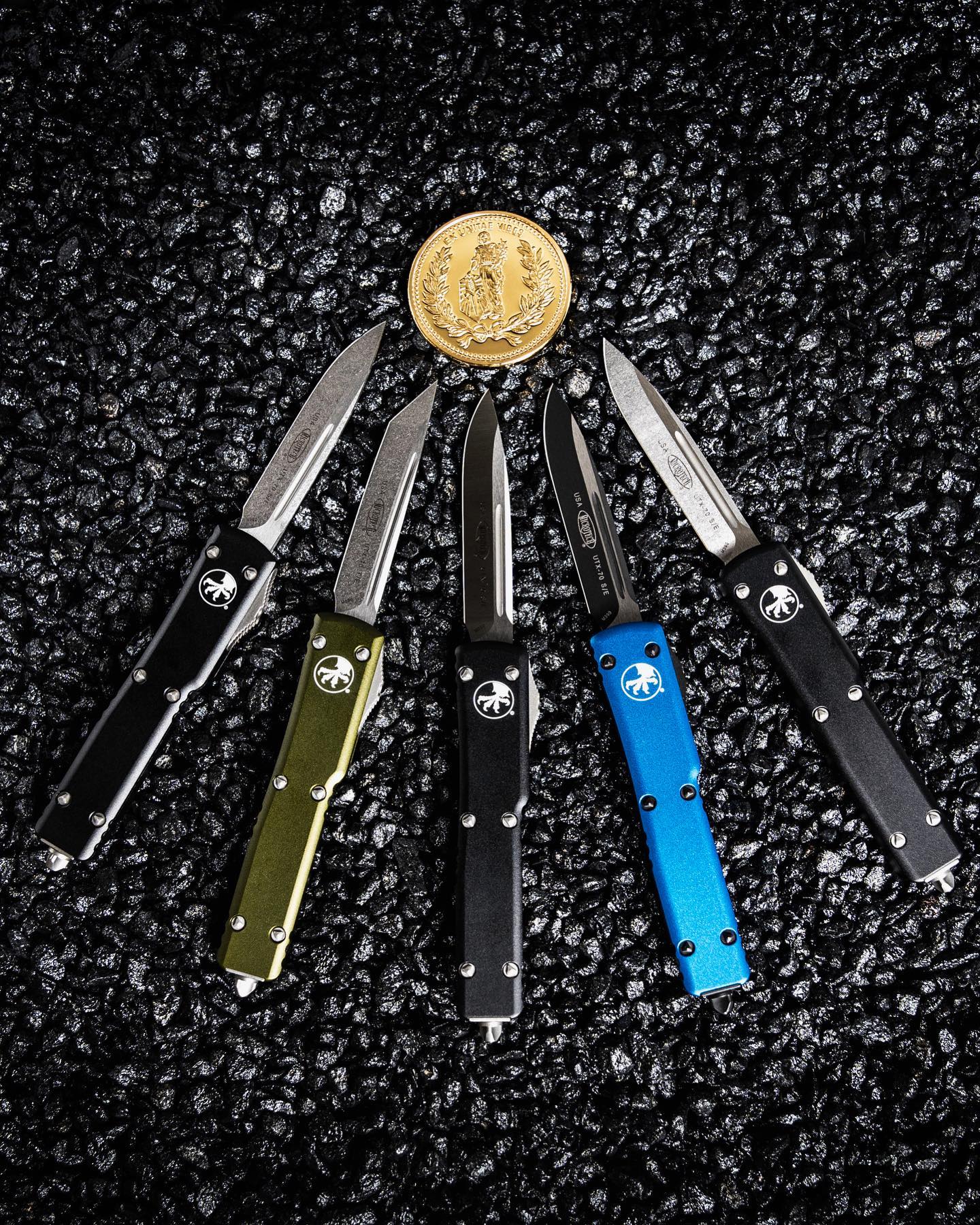 The Microtech UTX-70— small but mighty.... - Microtech Knives