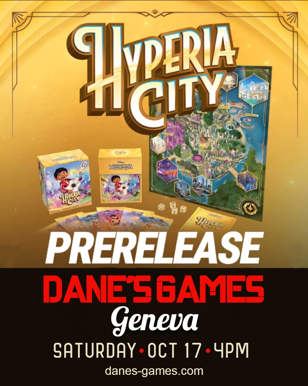 Lorcana Hyperia City Prerelease