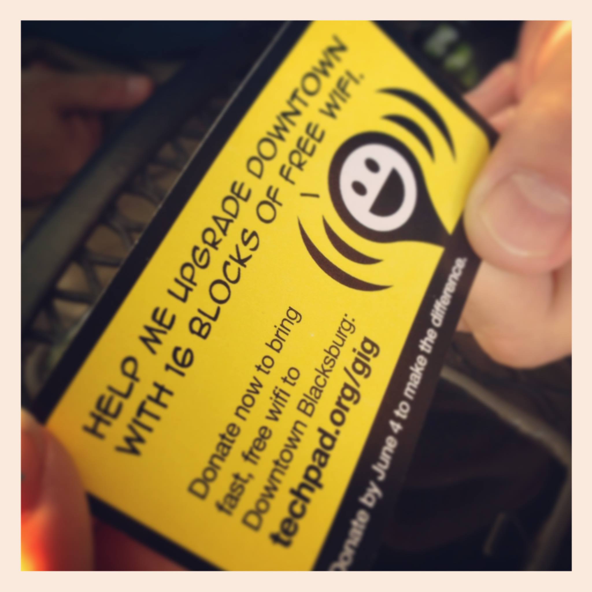 Bring Free Wifi... - Bring Free Wifi to Downtown Blacksburg