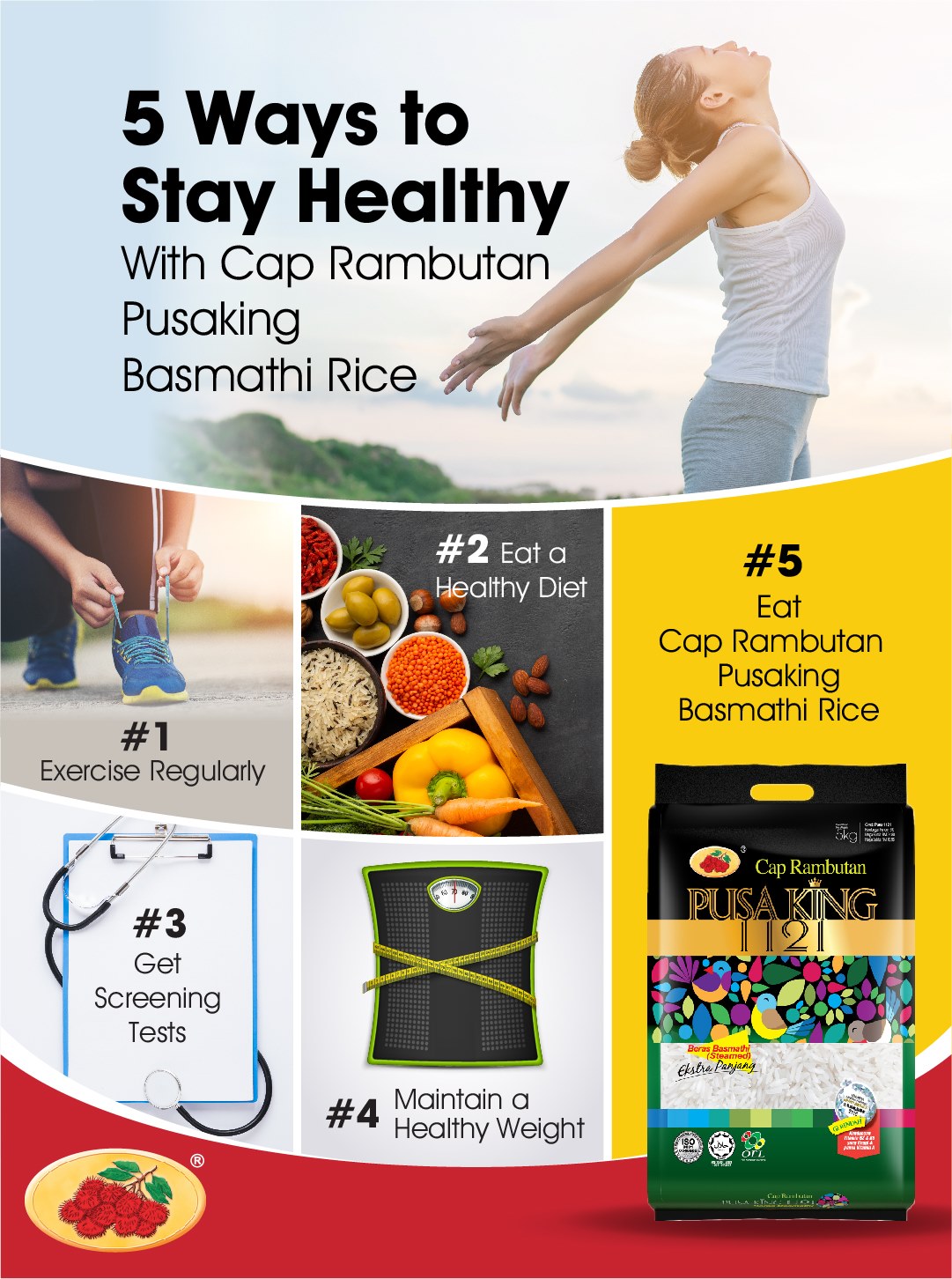 🧐The first wealth is health, 5... - Cap Rambutan Official | Facebook