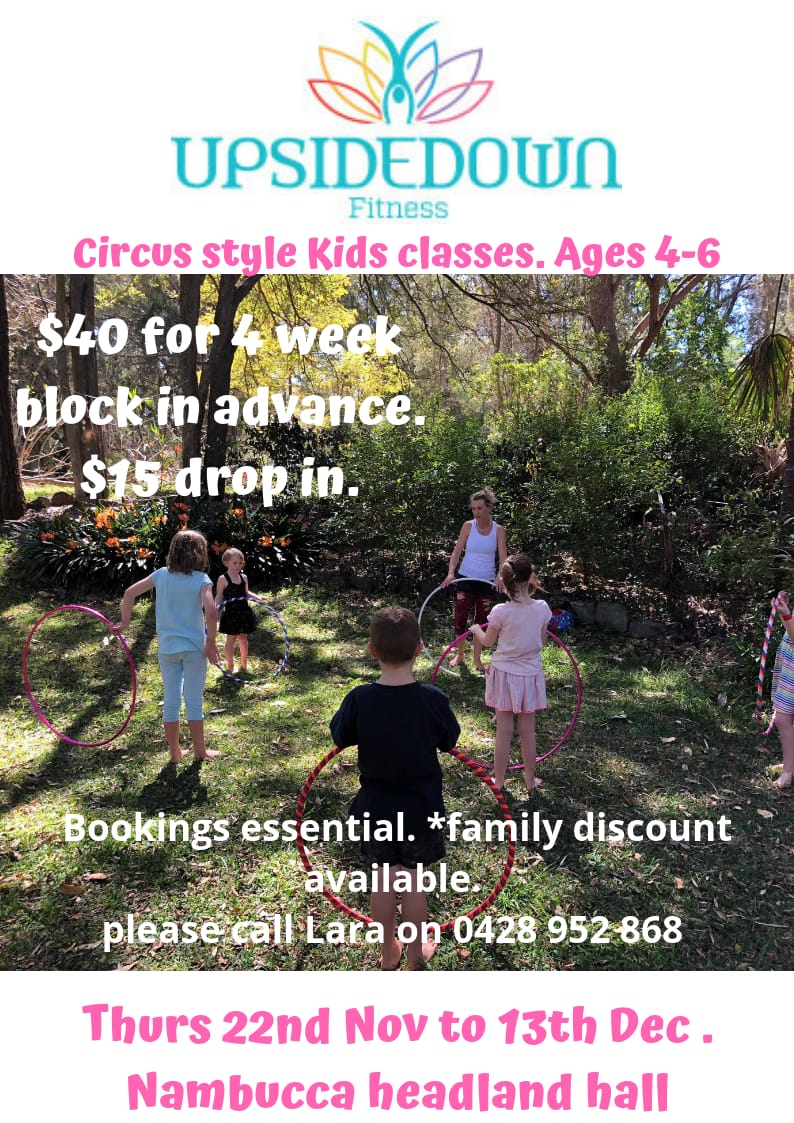 My next 4 week block in Nambucca... - Upside Down Fitness