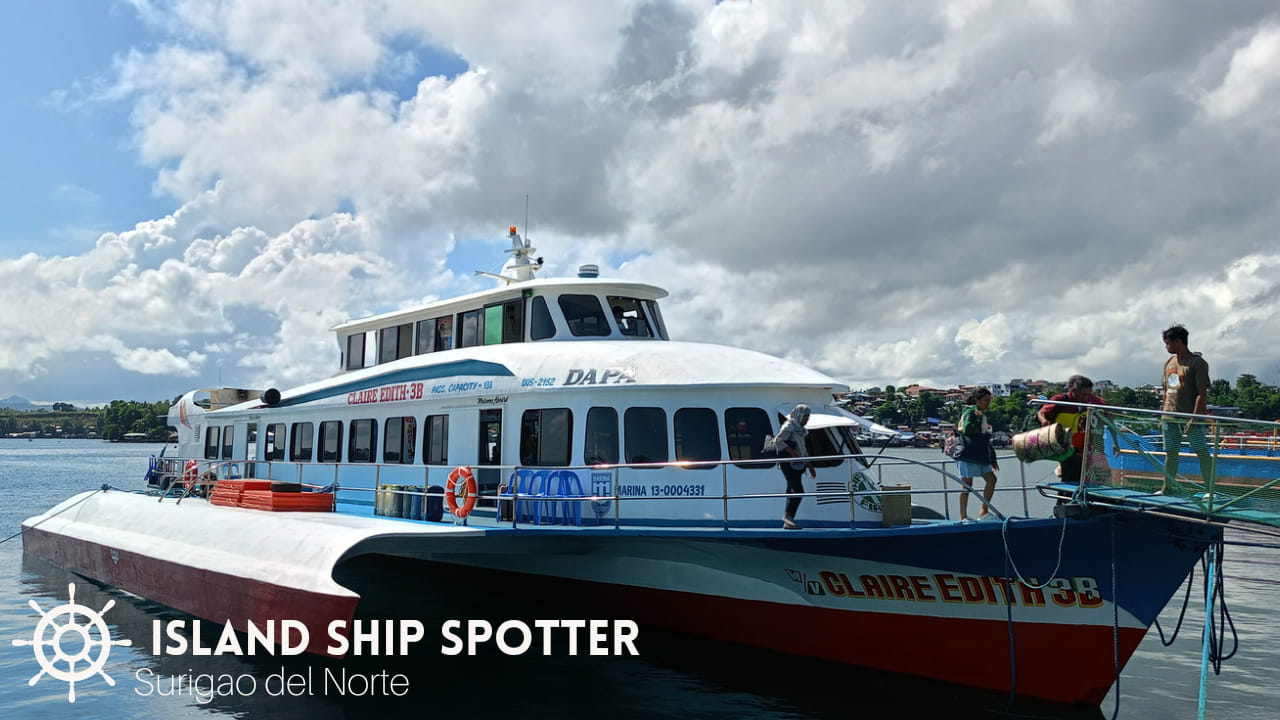 𝗠/𝗩 𝗖𝗟𝗔𝗜𝗥𝗘 𝗘𝗗𝗜𝗧𝗛 3𝗕 𝐷𝑎𝑖𝑙𝑦 𝑆𝑐ℎ𝑒𝑑𝑢𝑙𝑒... - Island Ship Spotter | Facebook
