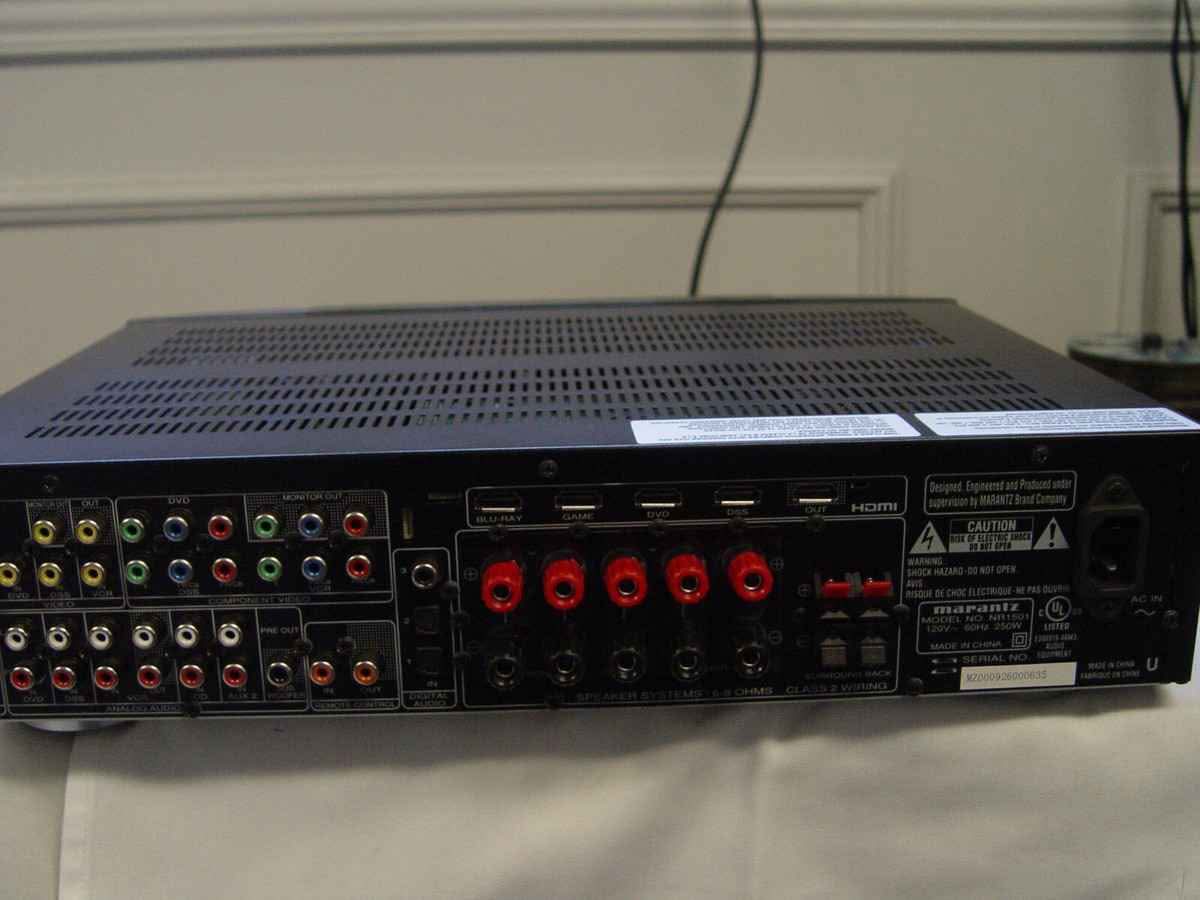 MARANTZ/ 7.1/ HDMI AV RECEIVER/ NR 1501/ LITE USED CONDITION 