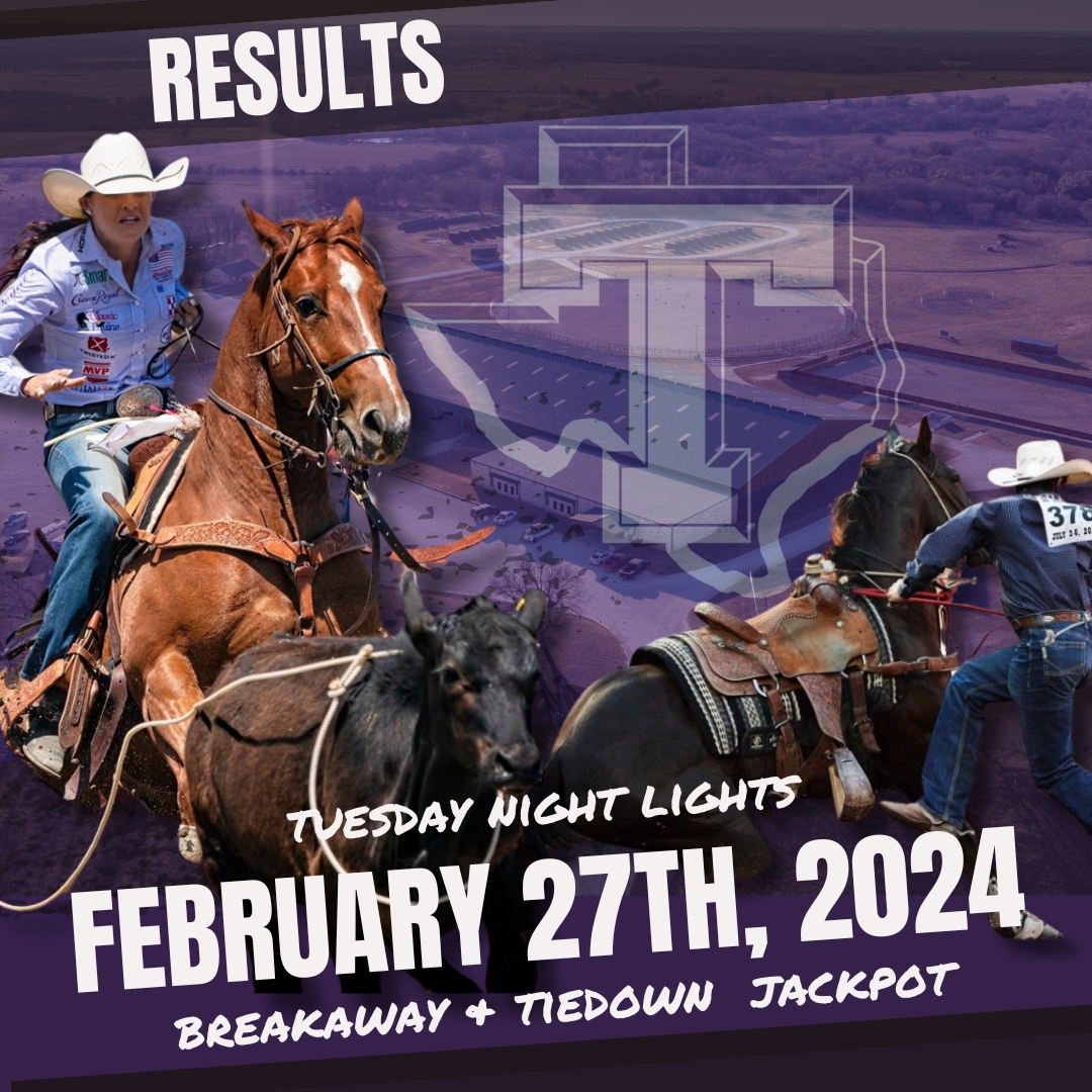 Results are in from the first of... - Tarleton State Rodeo | Facebook