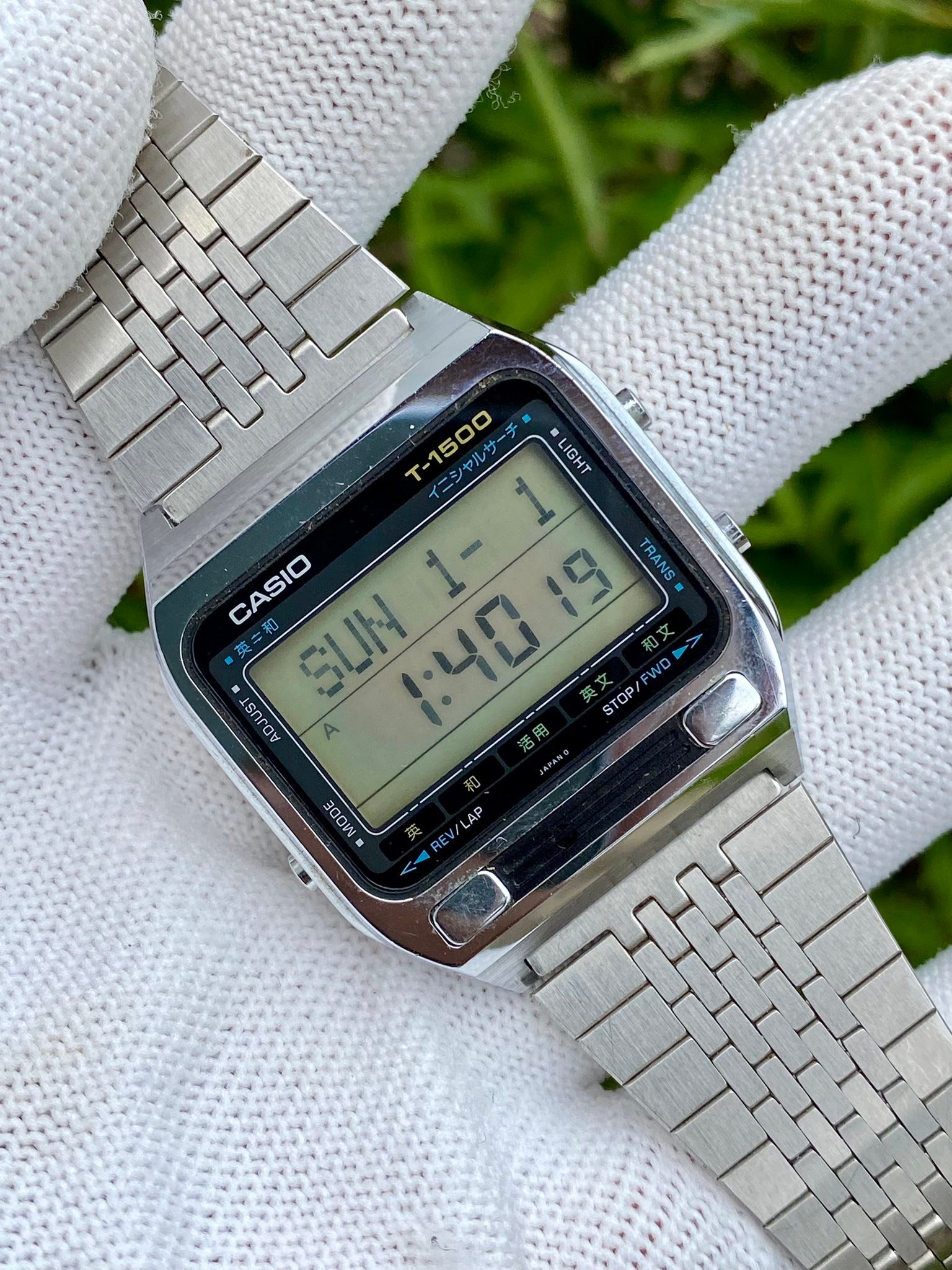 Casio T1500 vintage watch for sale
