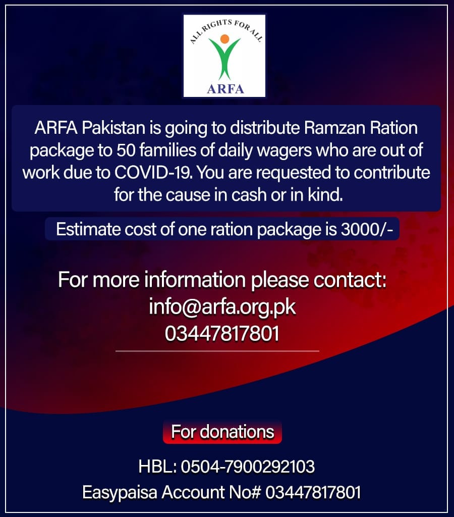 All Rights For All (ARFA) | Islamabad