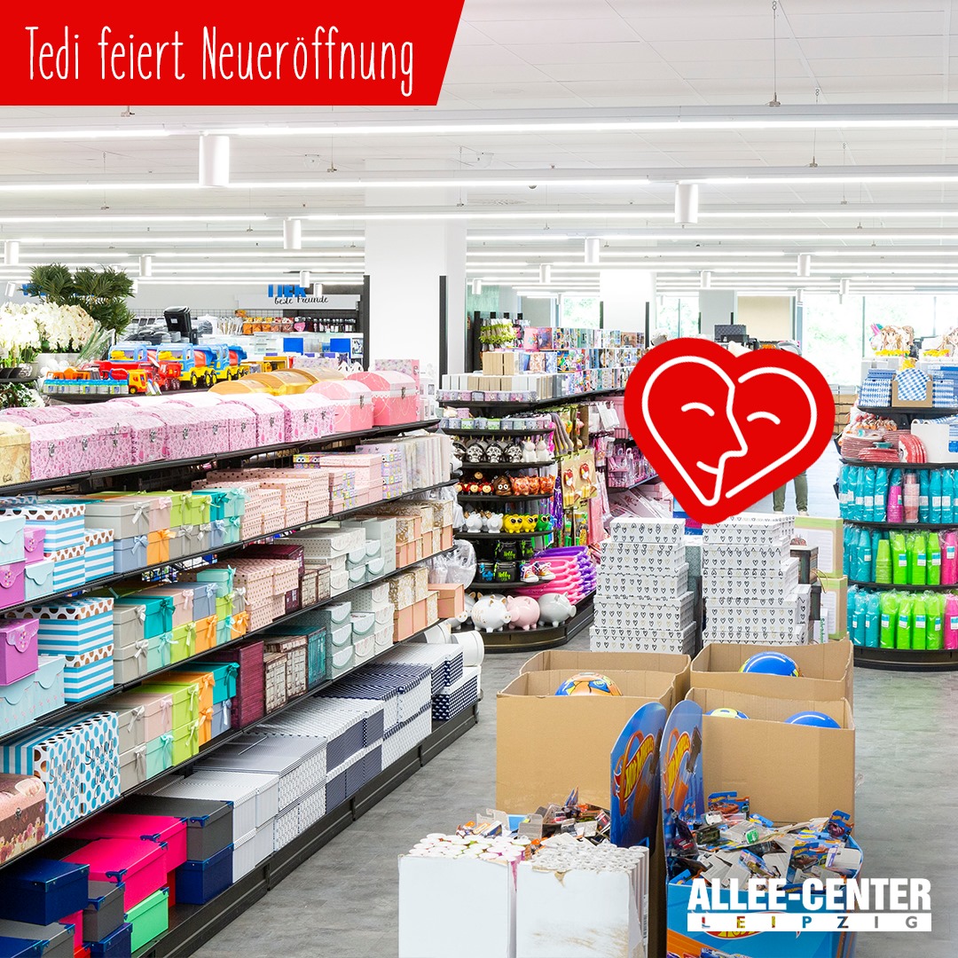 Hast du es schon gesehen? Seit dem 31.07. hat TEDi Deutschland seine Türen bei uns geöffnet.🎉 Hier findest du Wohnaccessoires, Schul- und Bürobedarf, Bastelprodukte und vieles mehr für den kleinen Pre
