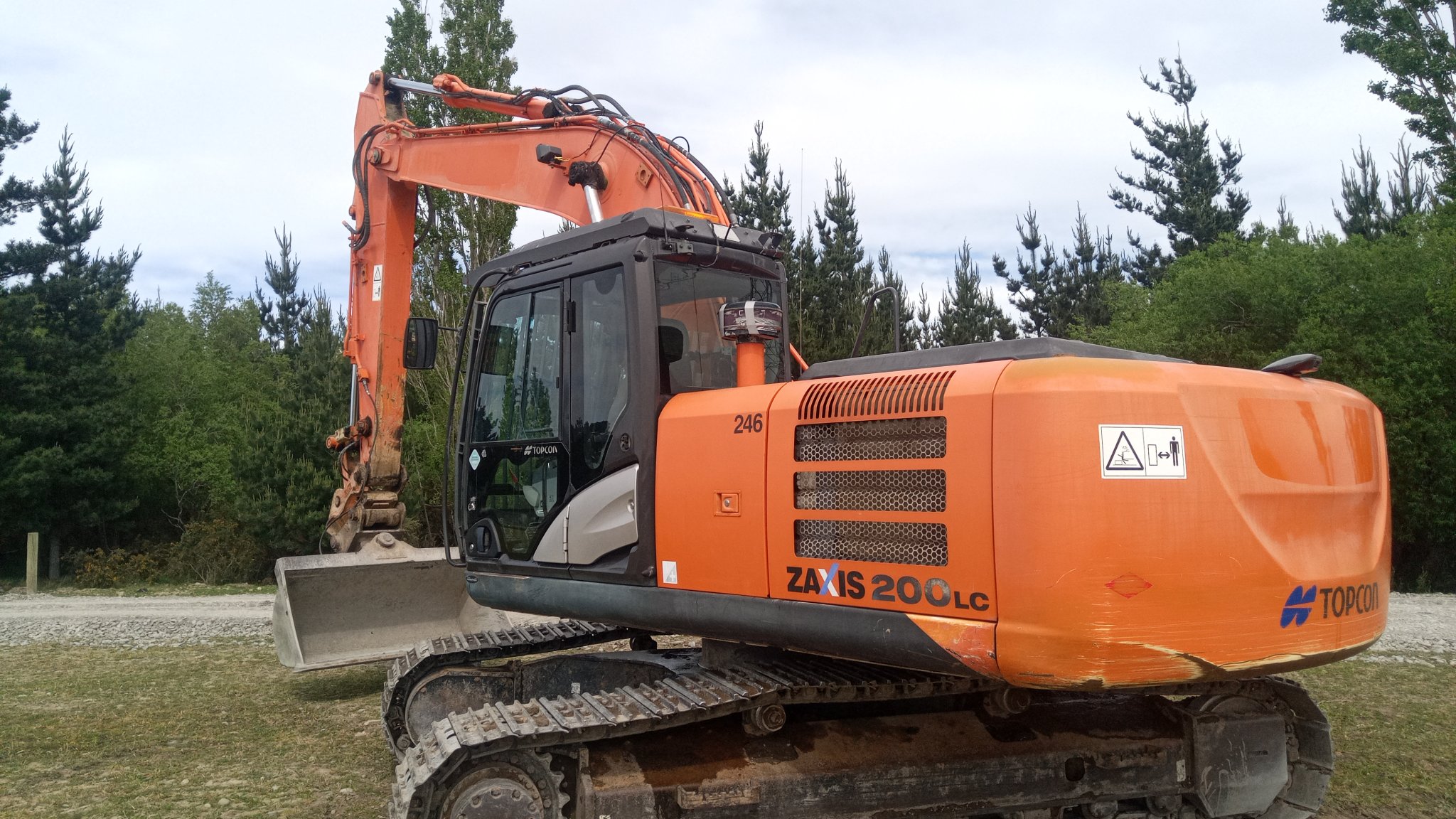 Very Clean 2021 Hitachi ZX225USRK-6 1597 Hours Cab w/ AC Control