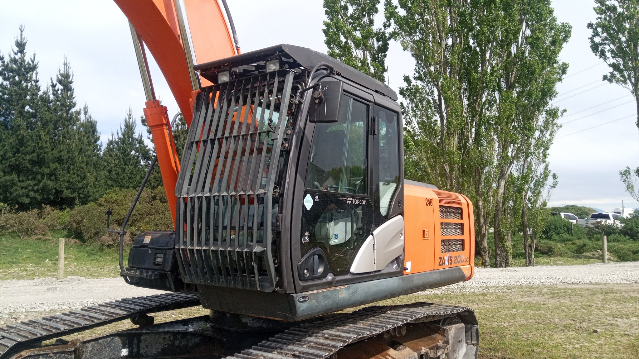 Very Clean 2021 Hitachi ZX225USRK-6 1597 Hours Cab w/ AC Control