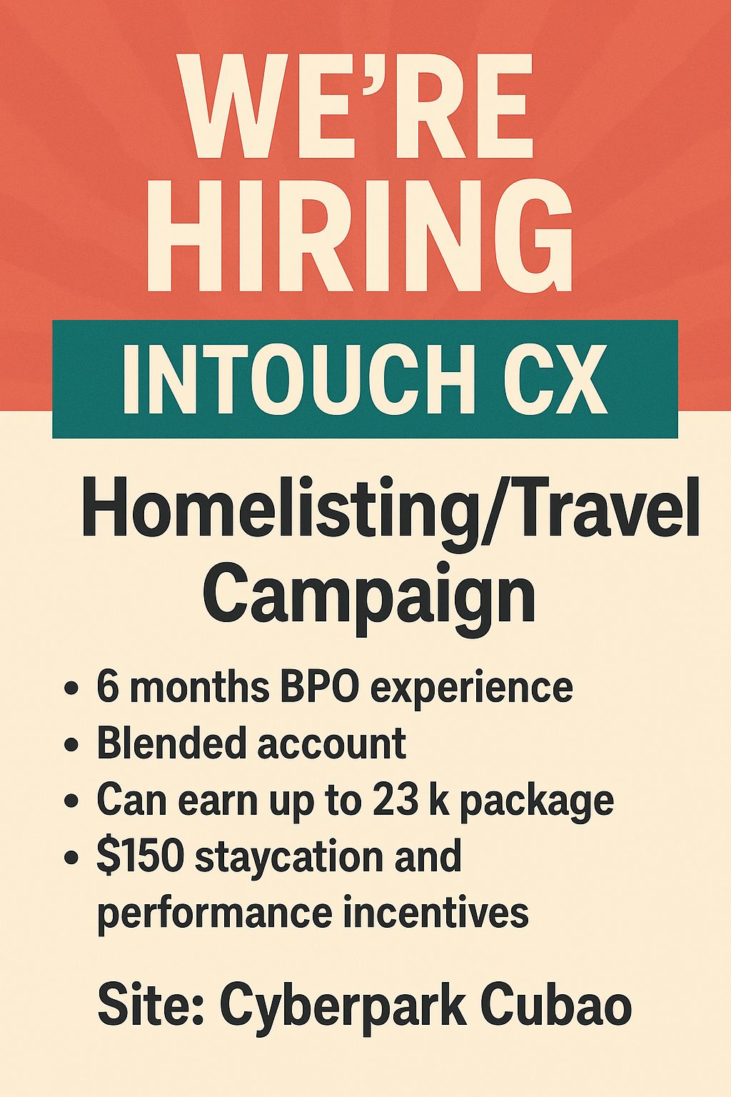 Circle of Call Centers | COMPANY: INTOUCH CX ‼️‼️ | Facebook