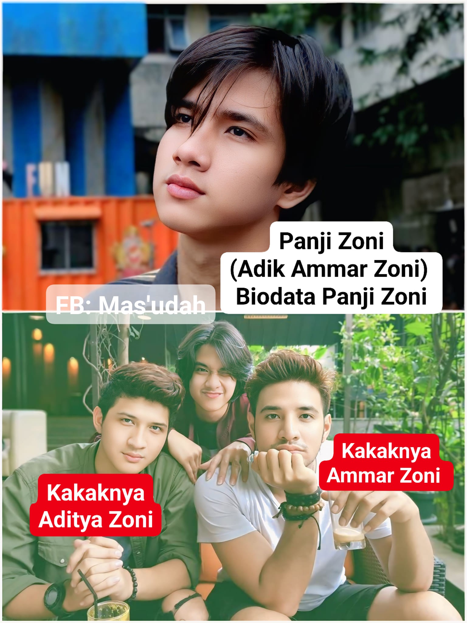 Masudah - BIODATA PANJI ZONI Nama lengkap: Muhammad Panji Maulana Nama ...