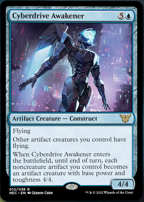 mtg card that makes everything an artifact The One Ring Cards like this that only