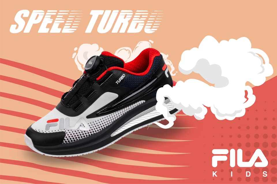FILA Hong Kong - 【Turbo Runner】 Speed流線設計，打造孩童極速Turbo體驗！...
