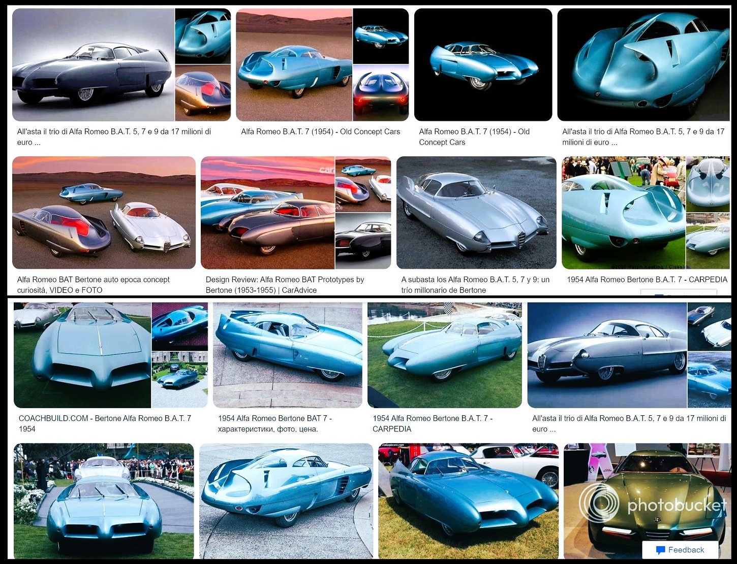 1954 Alfa Romeo BAT 7 (Bertone)