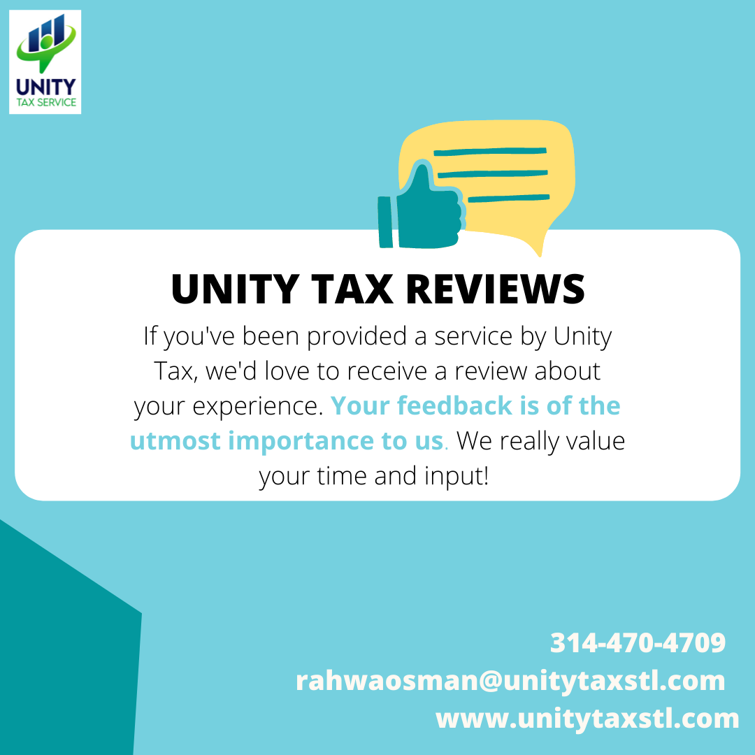 Unity Tax Service | St. Louis MO