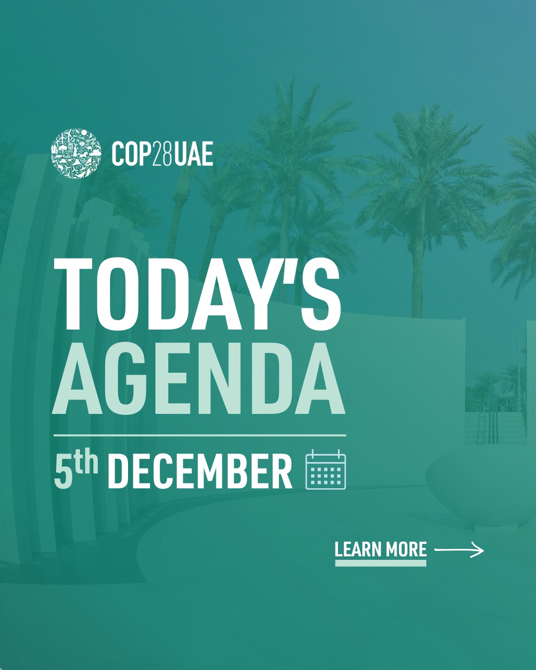 COP28 UAE - Today, in the Green Zone, there's a full... | Facebook