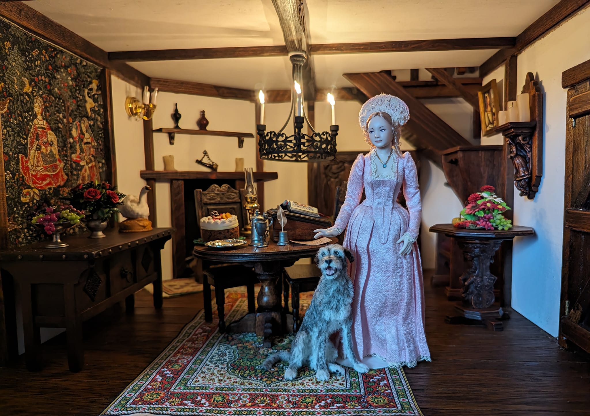 Terri's Dolls miniature porcelain dolls are exceptional