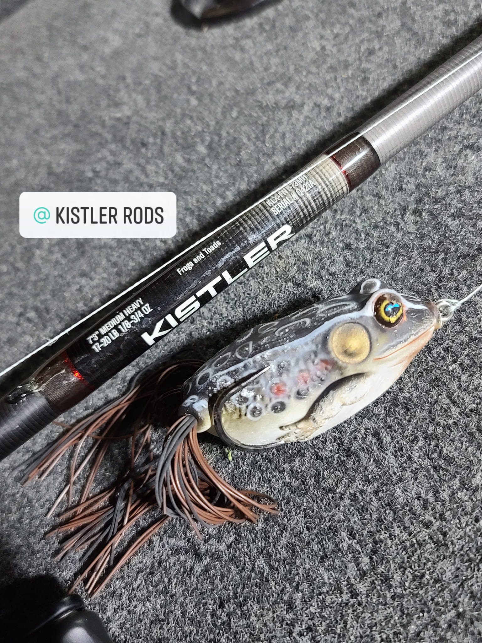 best rod and reel for frog fishing LT Custom 7'2" Frog/Flipping Best Frog Rods of 2026