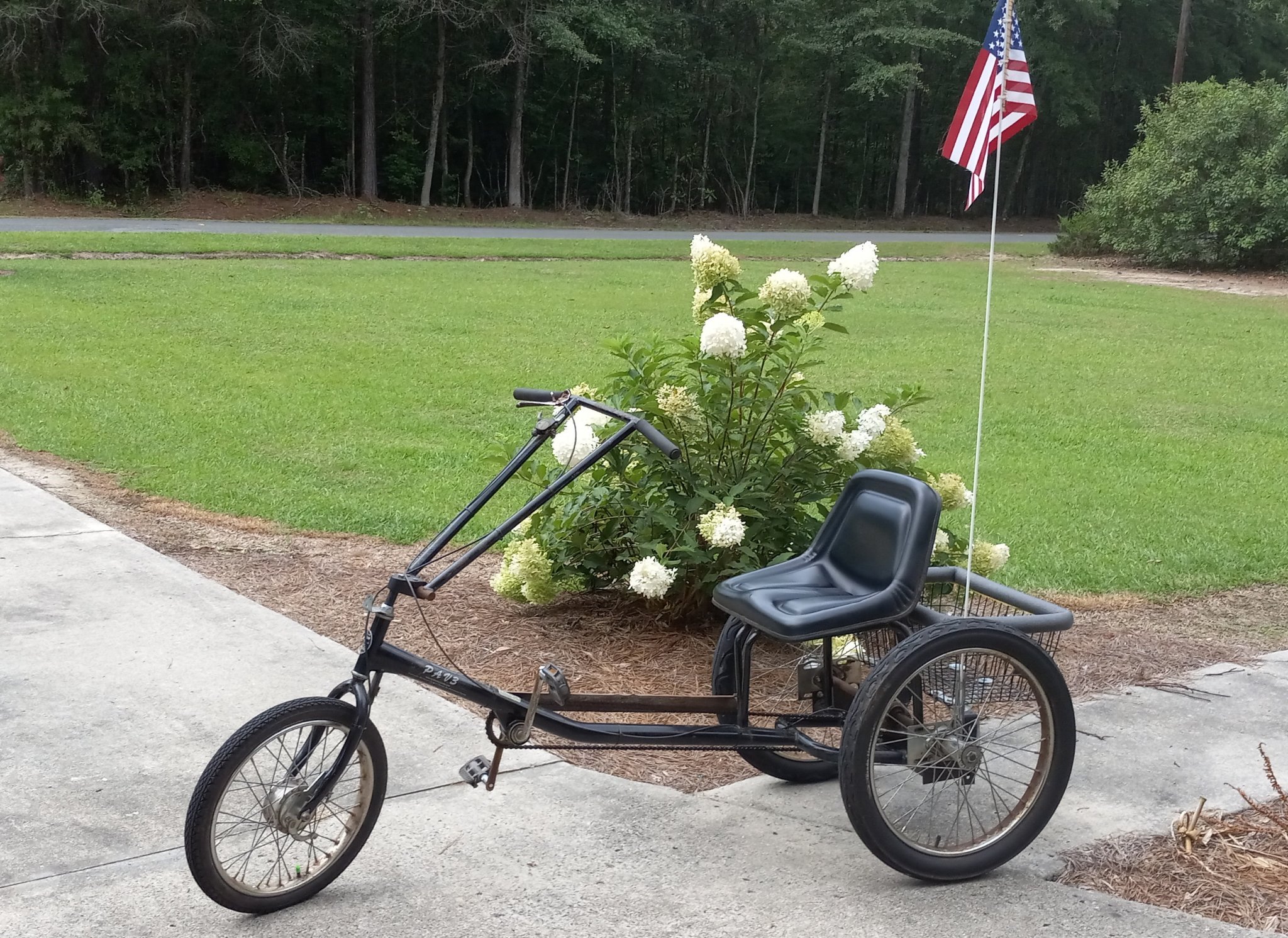 homemade 3 wheel bicycle Electric Trike Bike Free DIY Plans DIY-motorized three-wheeler bicycle