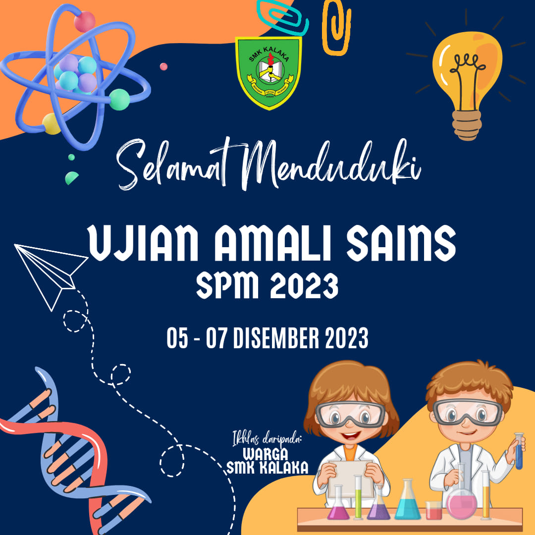 SMK - 𝐒𝐄𝐋𝐀𝐌𝐀𝐓 𝐌𝐄𝐍𝐃𝐔𝐃𝐔𝐊𝐈 𝐔𝐉𝐈𝐀𝐍 𝐀𝐌𝐀𝐋𝐈 𝐒𝐀𝐈𝐍𝐒 𝐒𝐏𝐌 𝟐𝟎𝟐𝟑 Semoga semua calon ...
