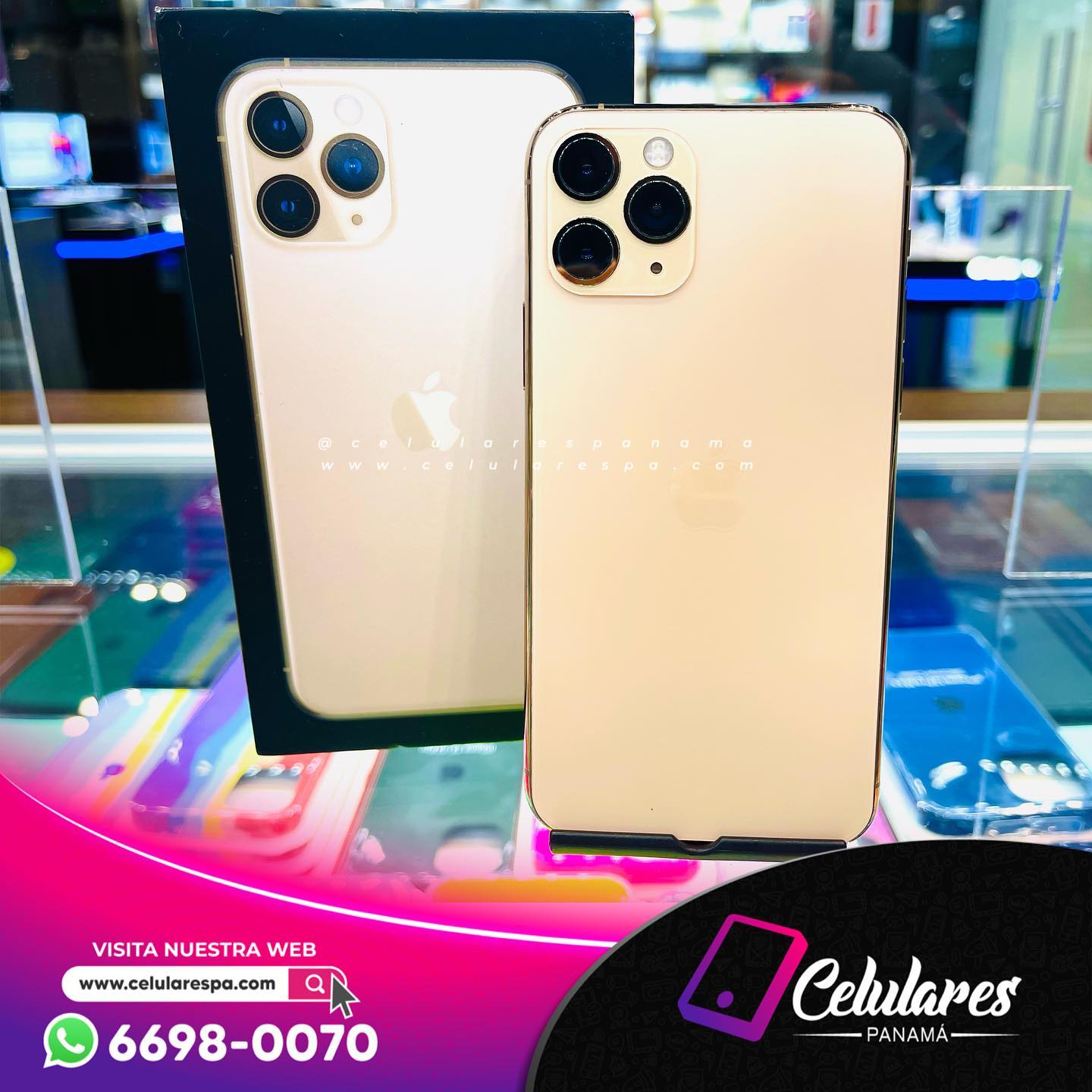 IPHONE 11 PRO DE 64GB A SOLO $549.99 DOLARES. 🔆3 MESES DE