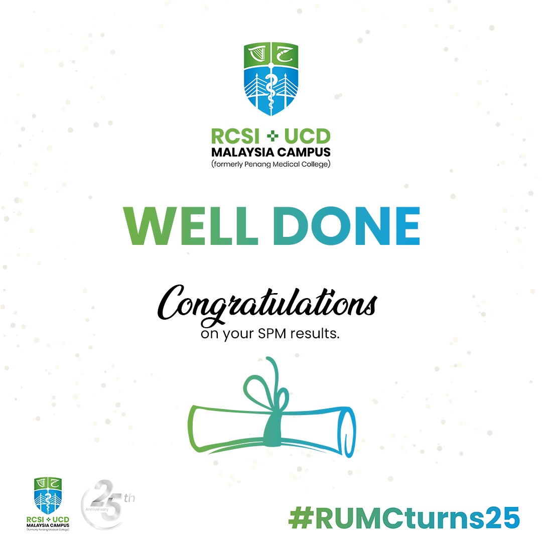 RCSI - Many congratulations to all SPM leavers for your remarkable ...