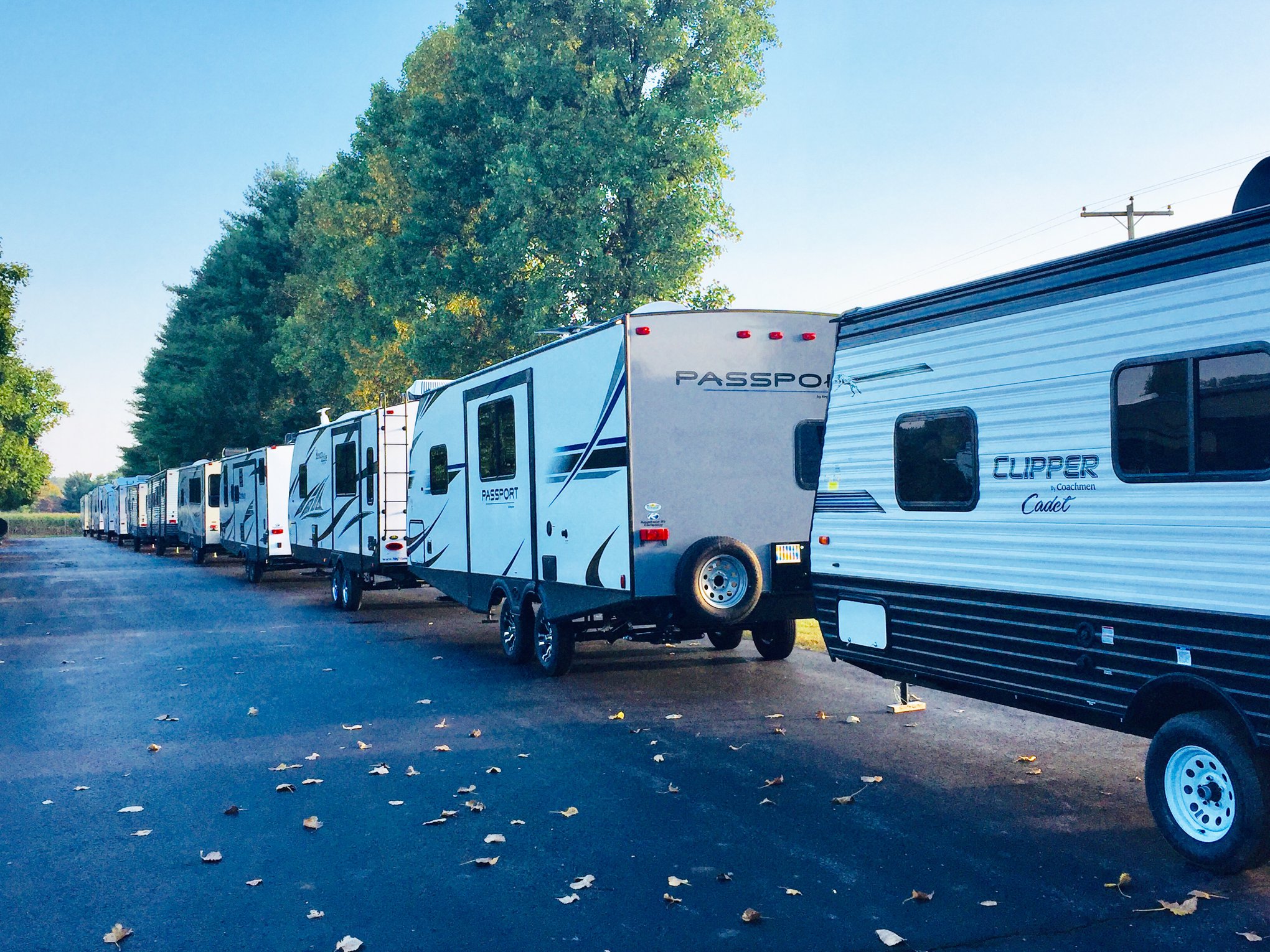 Walnut Ridge RV - Things are looking lined up and ready to...