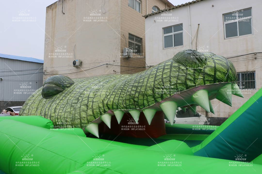 Jumping castles - The Lost Jungle inflatable obstacle... | Facebook