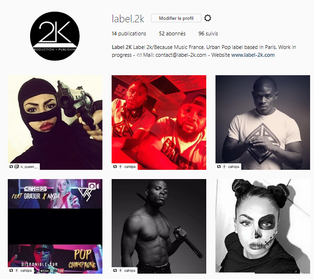 Label 2K - Le compte IG du Label 2K est dispo! Venez... | Facebook