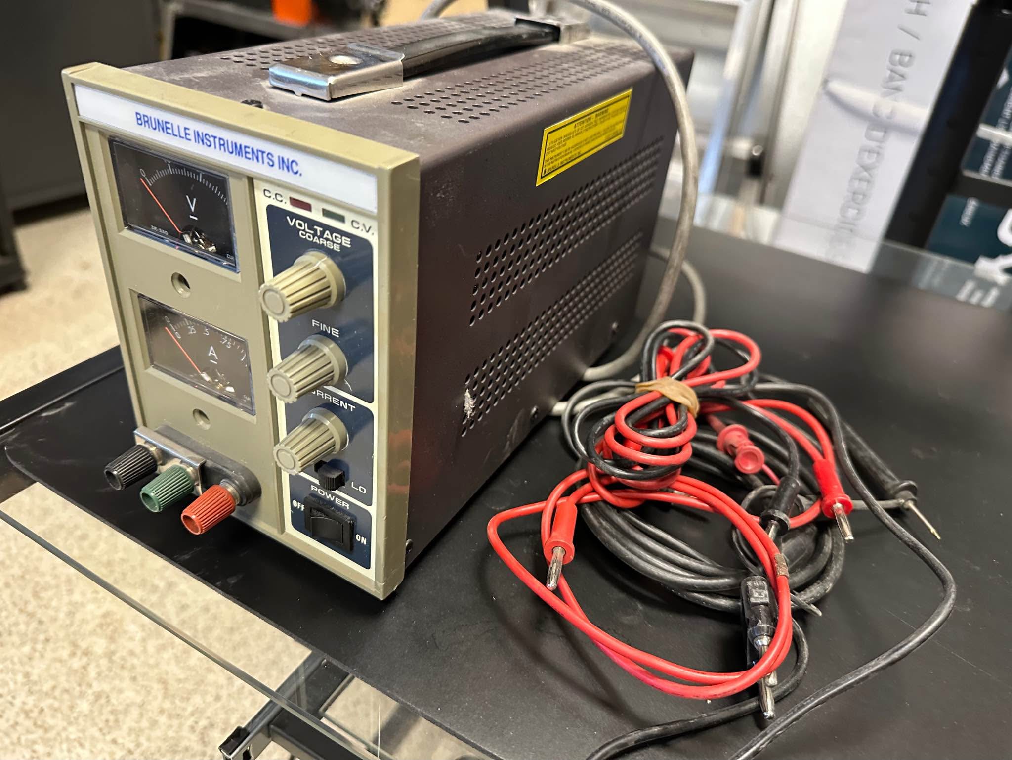 Brunelle Instruments DC Adjustable Power Supply electronics repair ...