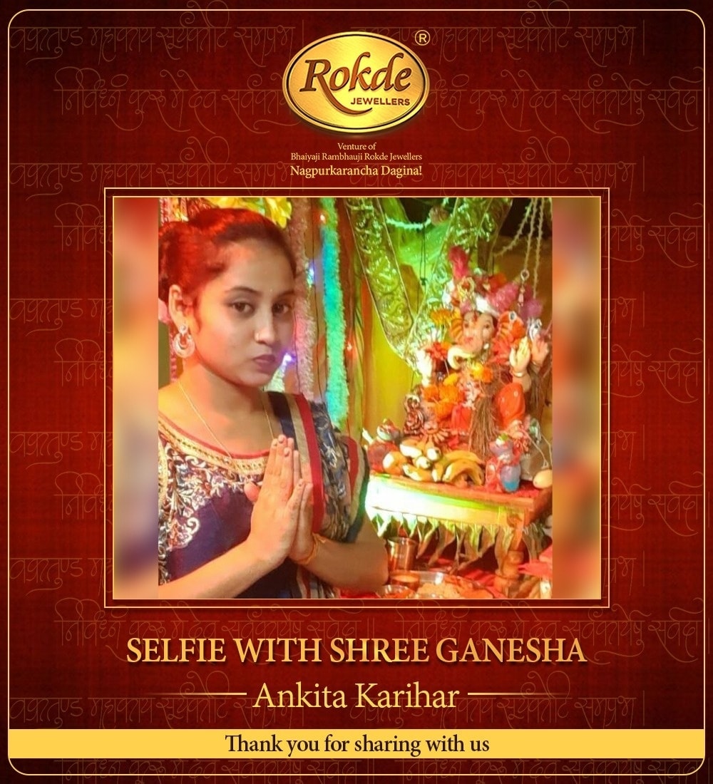 Rokde Jewellers Nagpur - May Lord Ganesh bring you good luck and ...
