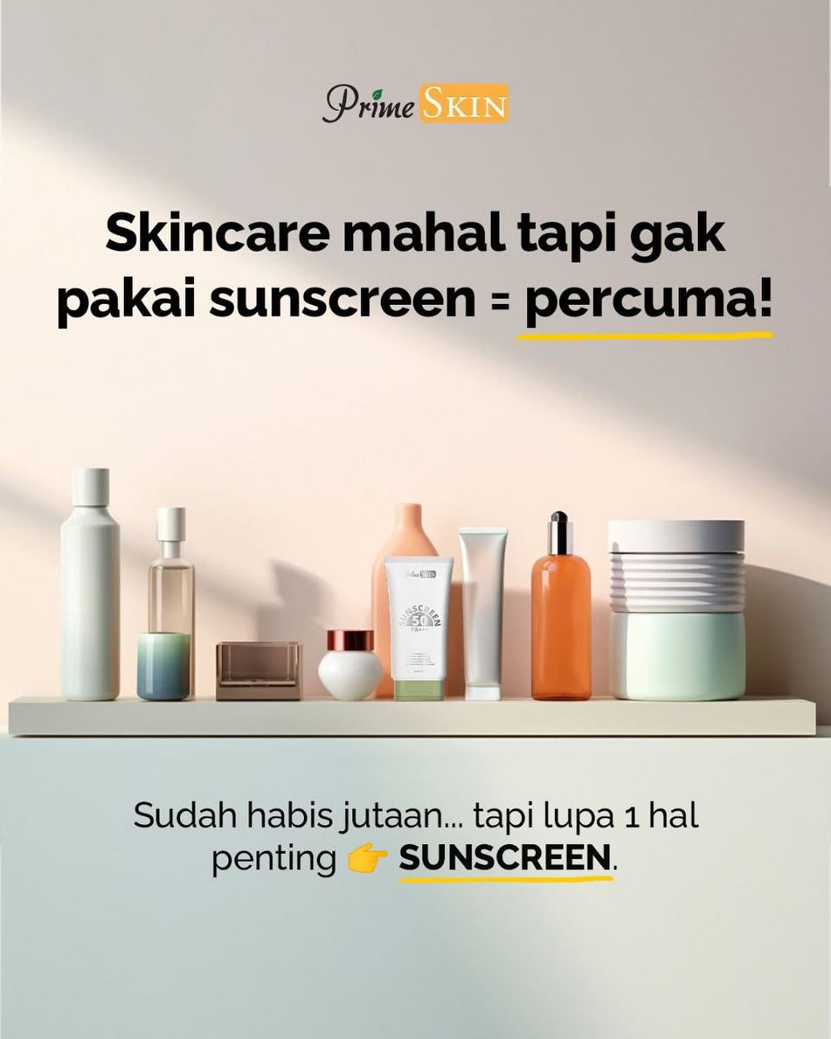 Wilhan - Sudah rutin skincare-an mahal, tapi masih lupa pakai sunscreen ...