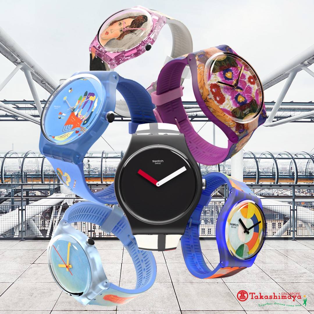 Swatch x Centre Pompidou brings to you the jewels of modern art