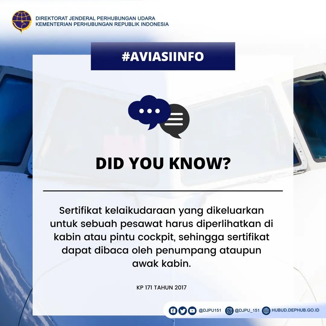#Soba... - Direktorat Jenderal Perhubungan Udara - Kemenhub RI