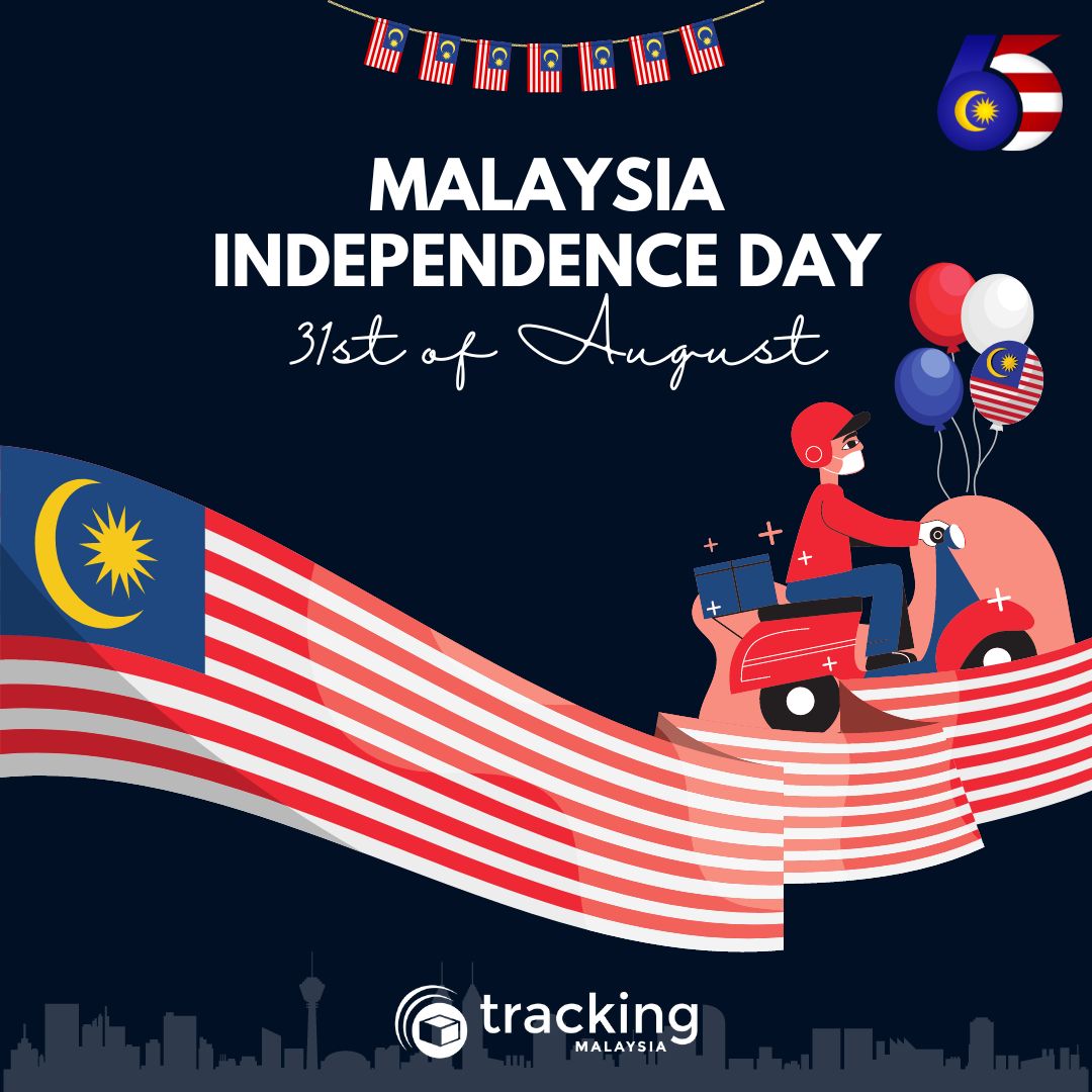Tracking.my - Happy 65th National Day! Merdeka 🇲🇾 Merdeka...