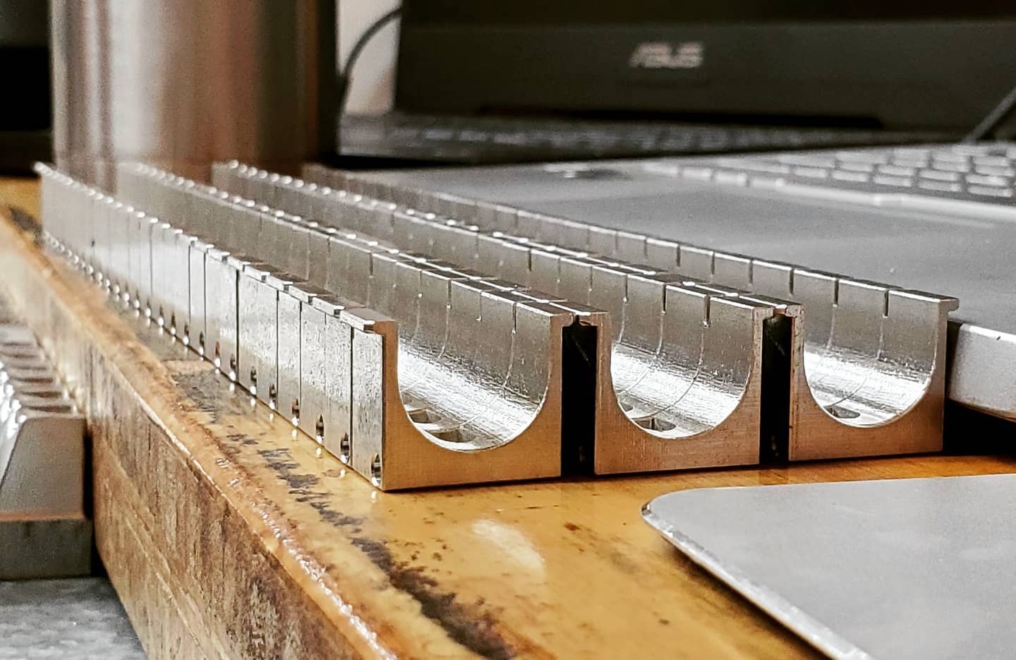 Riptide Rails - The first batch of DD26.2 front rails are...