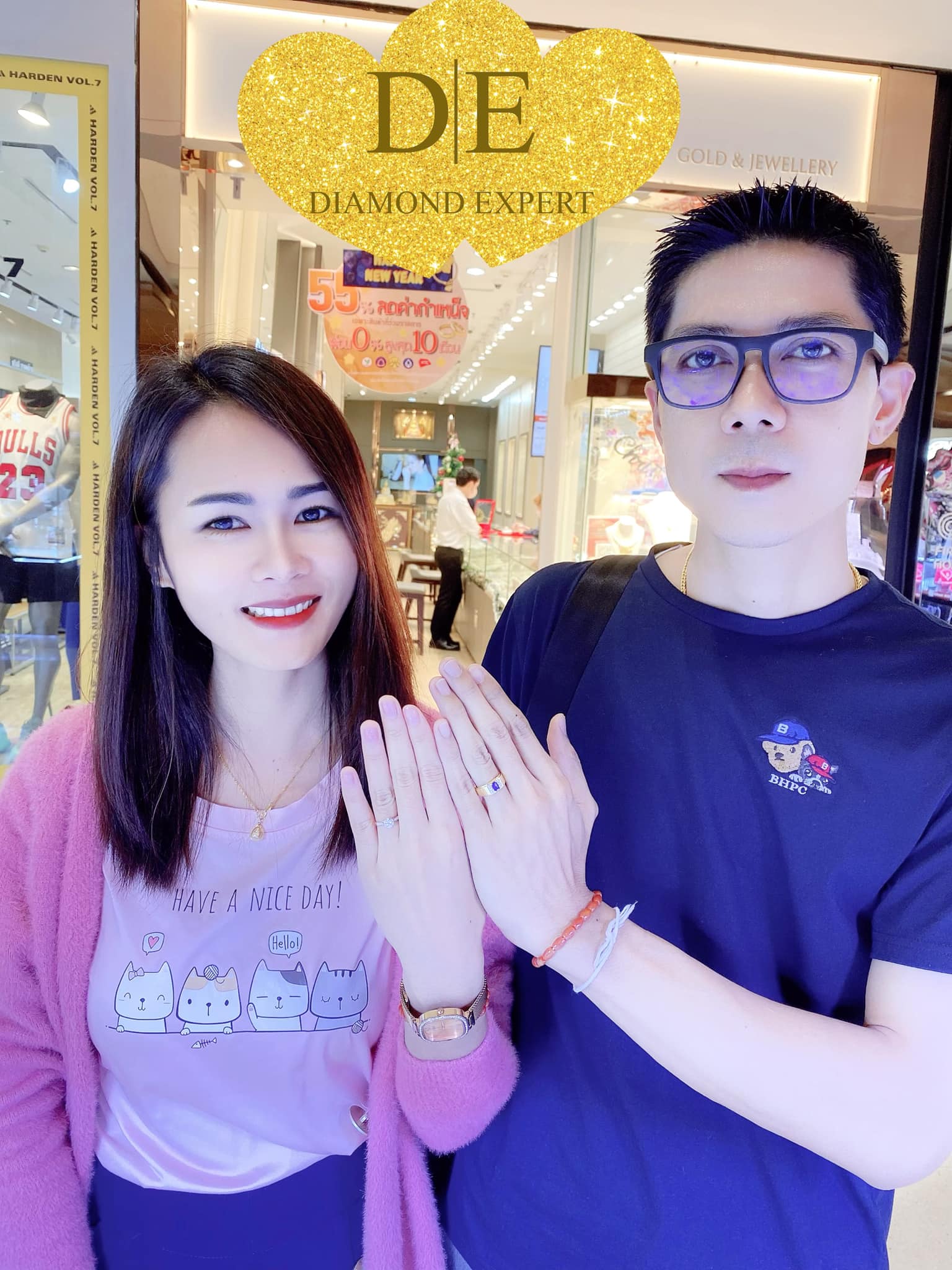 💕😍🙏🏻ร้านเพชร Diamond Expert ขอขอบพระคุณคุณเบลล์และแฟน 🥰ลูกค้าที่น่ารัก ...