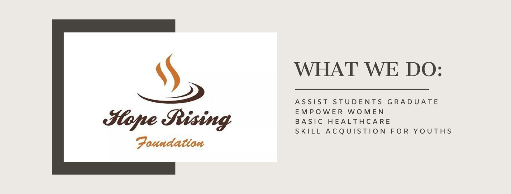 Hope Rising Foundation Inc. | Miami FL