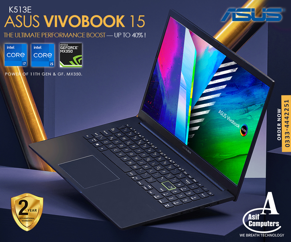 Asif Computers - Asus VivoBook K513E | 11th Gen | Intel...