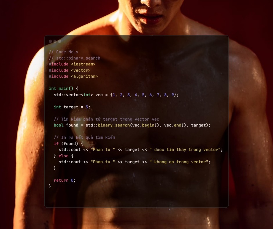 Code MeLy - Thư viện thuật toán - algorithm trong C++...