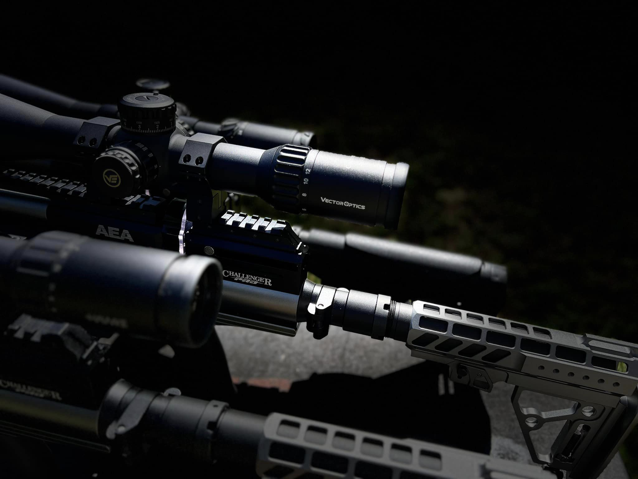 Vector Optics Taurus 1-6x24 FFP SCFF-27 & Vector Optics Frenzy-X