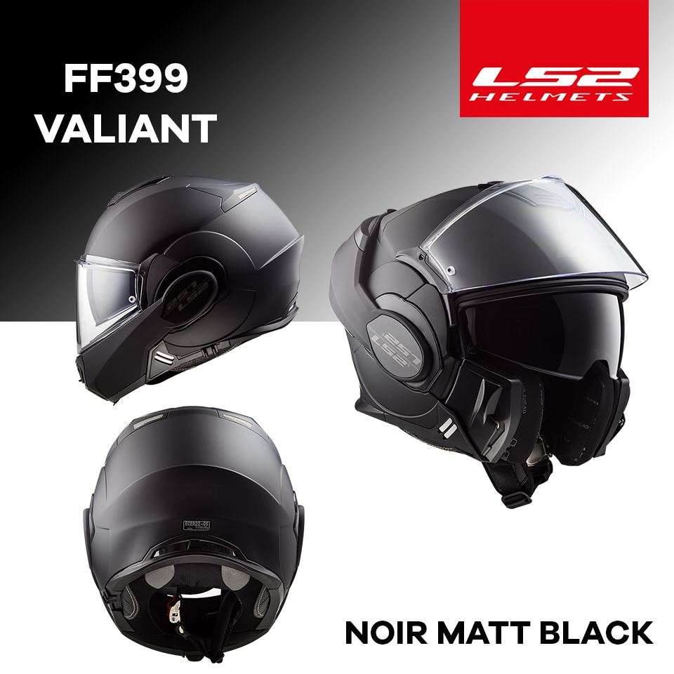 ls2 ff399 valiant noir matt black helmet Casco Abatible Solid Negro Mate – Moto Helmets & Sebastian SA de CV The LS2 Advant II Helmet is a versatile and comfortable option for city commutes LS2 FF399 Valiant Prox Black